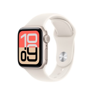 Montre intelligente apple mep74qla blanc 40 mm