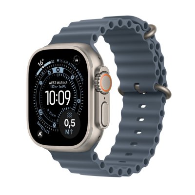 Montre intelligente apple mewh4qla titane 49 mm