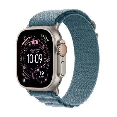 Montre intelligente Apple MEWP4QL/A Titane 49 mm