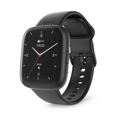 HAMA Montre intelligente  00178640 Noir 1,65"" 46 mm