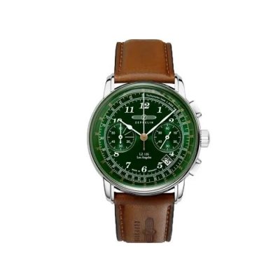 ZEPPELIN Montre Los angeles Vert Z-7614-4 Gris 