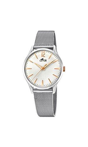LOTUS Montre  femme acier bracelet maille milanaise 18408/1