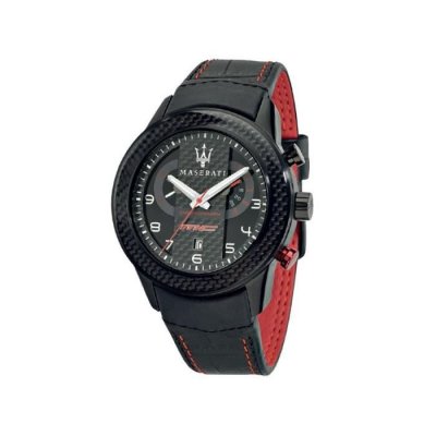 MASERATI Montre -  - R8871610004 - Cuir - Acier Inoxydable - 10 ATM