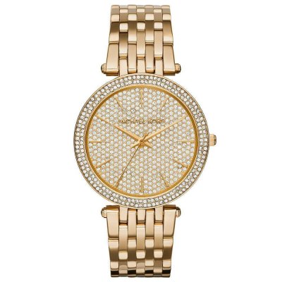 MICHAEL KORS Montre  Darci MK3438 Dor&eacute;e on&eacute;e de brillants