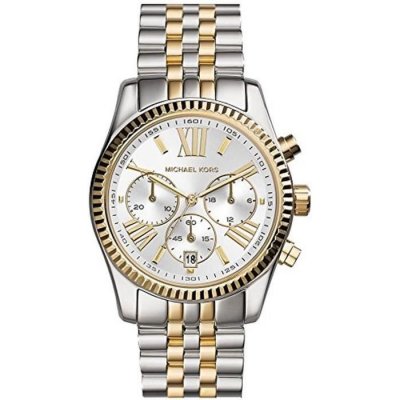 MICHAEL KORS Montre  Lexington MK5955 Bracelet acier bi-ton en acier inoxydable