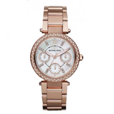MICHAEL KORS Montre  Parker MK5616 - Montre Acier Or Rose Femme