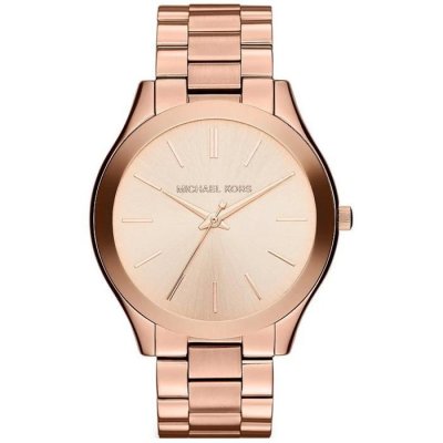 MICHAEL KORS Montre  Runway MK3197 ronde acier or rose