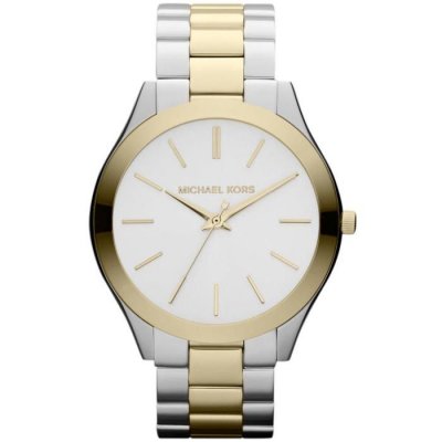 MICHAEL KORS Montre  Runway MK3198 Bracelet en acier bicolore