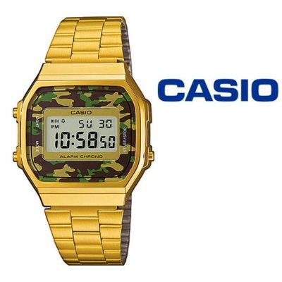 CASIO Montre Mixte  A168WEGC-3EF 