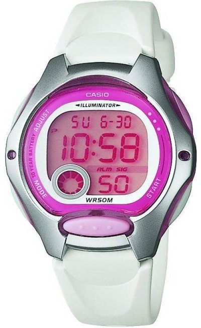CASIO Montre Mixte  LW-200-7AVEF Blanc