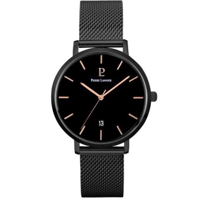 PIERRE LANNIER Montre  Echo Homme Noir - 259F439