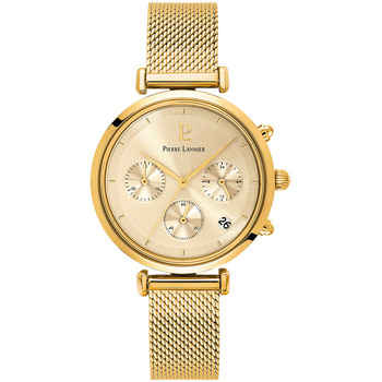 PIERRE LANNIER Montre pour femme 083J542 avec bracelet dor&eacute;