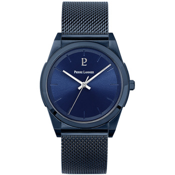 PIERRE LANNIER Montre pour homme 214K468 avec bracelet en acier bleu
