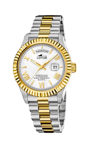 LOTUS Montre pour Homme FREEDOM COLLECTION L18855-1 avec bracelet en acier