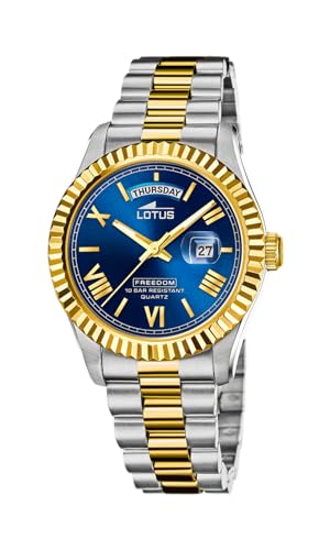 LOTUS Montre pour Homme FREEDOM COLLECTION L18855-2 avec bracelet en acier