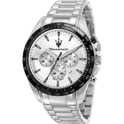 MASERATI Montre pour homme TRAGUARDO R8873612049 avec bracelet en acier