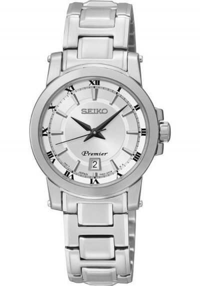 SEIKO Montre -  - SXDF41P1 - Cadran argent&eacute; - Mati&egrave;re argent - Femme