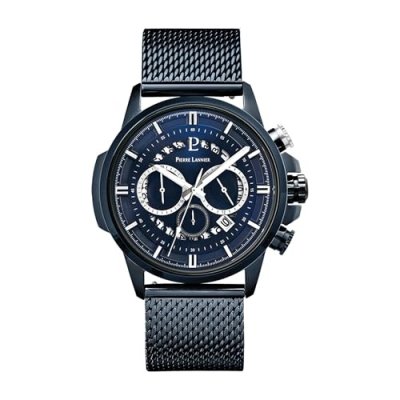PIERRE LANNIER Montre Sentinelle Bleu fonc&eacute; 238G469 Bleu 