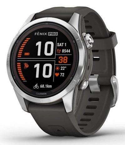 GARMIN Montre sport  Fenix 7S Pro Solar Edition Multicolore 