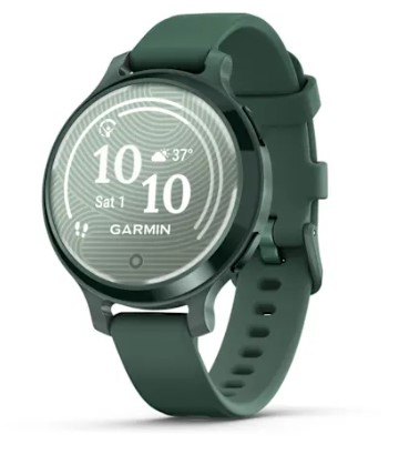 GARMIN Montre sport Lily 2 Active Jasper Green Silicone vert 