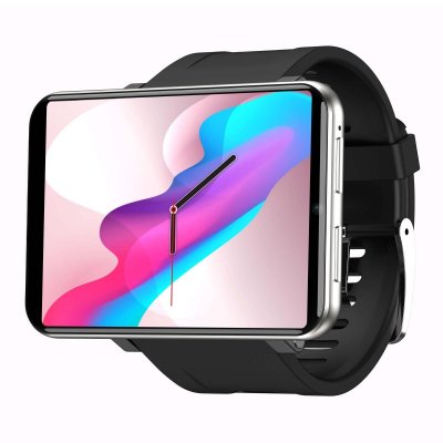 YONIS Montre Sportive Intelligente IPS 2.86' Carte 4G Modes Sport Suivi Sant&eacute; Argent Y