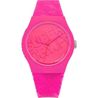SUPERDRY Montre  Urban Silicone Rose 