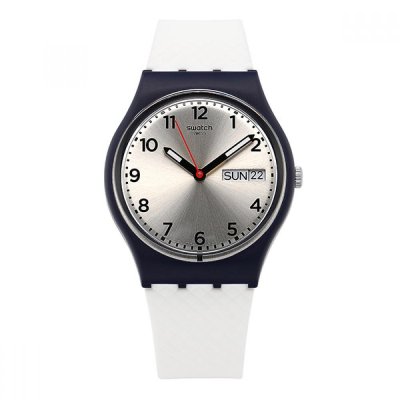 SWATCH Montre  Gn720 Tech Mode White Delight Public Ur&eacute;thane GN720