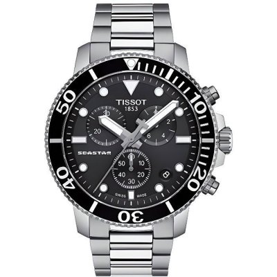 TISSOT Montre  T1204171105100 ARGENT ACIER 316 L Homme