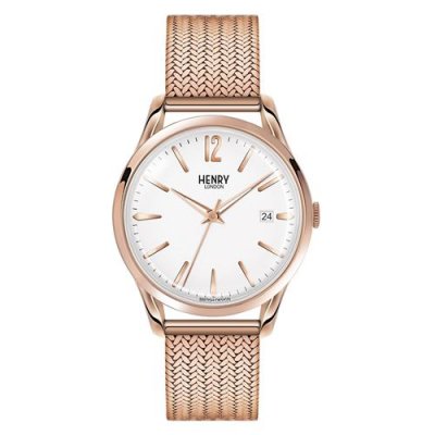 HENRY LONDON Montre Unisexe  Heritage Richmond HL39-M-0026