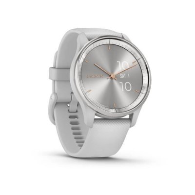 GARMIN Montres connect&eacute;es Mixtes  010-02665-03 - Bracelet Silicone Gris