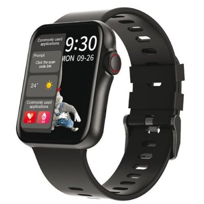 SMARTY 2.0 Montres mixtes Smarty Montres STANDING SW022A - Bracelet Silicone Noir