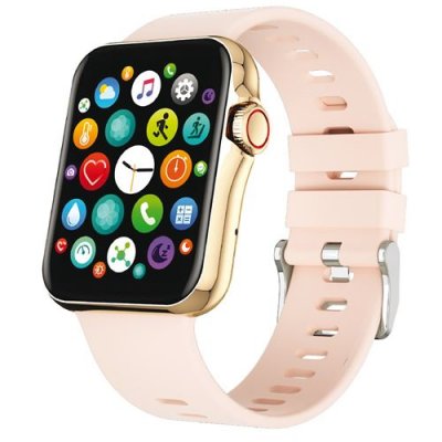  Montres mixtes Smarty Montres STANDING SW022D - Bracelet Silicone Rose