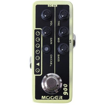 MOOER  006 Classic Deluxe - P&eacute;dale Micro Pr&eacute;ampli Guitare