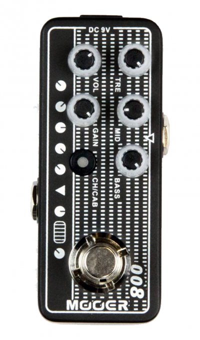 MOOER  008 Cali-MK 3 - P&eacute;dale micro pr&eacute;ampli guitare