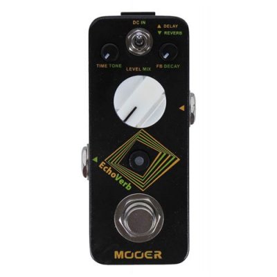 MOOER  Echoverb - Mini p&eacute;dale de reverb/delay pour guitare