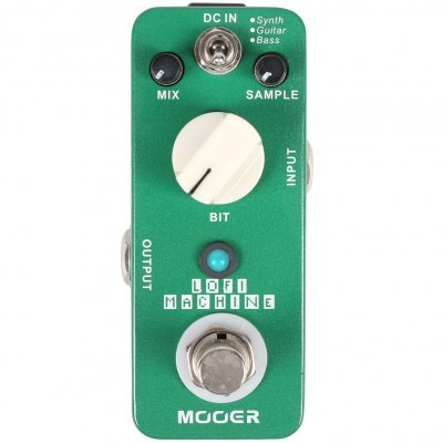 MOOER  Lofi Machine - Bitcrusher 3 modes : basse, guitare & synth&eacute;