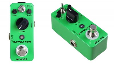 MOOER  Repeater - Delay Digital 3 Modes Pour Guitare Et Basse