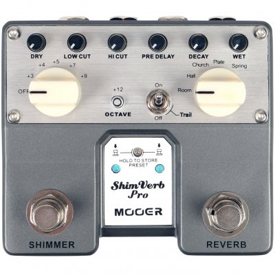 MOOER  Shimverb Pro - Pedal de reverb digital