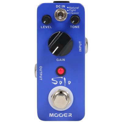 MOOER  Solo - Distorsion high gain moderne pour guitare