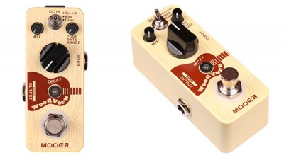 MOOER  Woodverb - Reverb Digitale 3 Modes Pour Guitare Acoustique