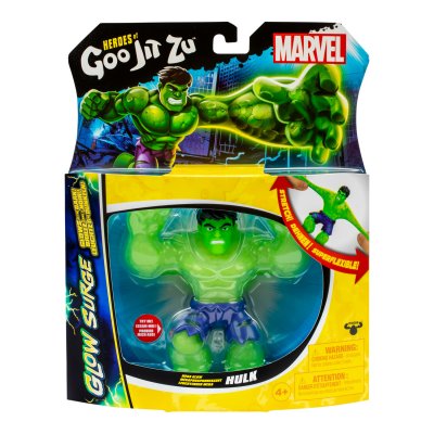 MOOSE TOYS  GOO JIT ZU MARVEL GLOW SURGE HULK