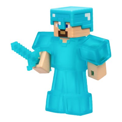 GOO JIT ZU Moose Toys  - MINECRAFT - FIGURINE STEEVE 11CM - Neuf