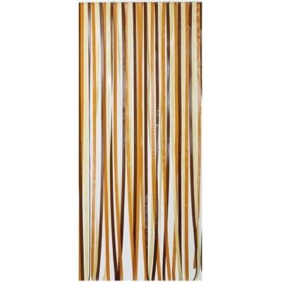 Morel Rideau porti&egrave;re polyet.antill.bru.Beig 90x200