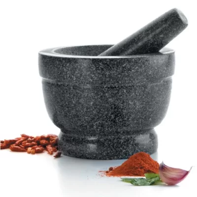 LACOR Mortier D : 16 cm + pilon - granit