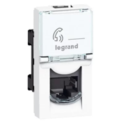 LEGRAND Mosaic 22,5x45 1 rj45 cat6 ftp 