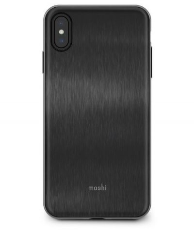MOSHI  iGlaze Noir - Coque de protection pour iPhone XS Max
