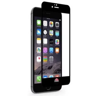 MOSHI  iVisor Glass Noir - Protection &eacute;cran en verre renforc&eacute; iPhone 6+ / 6s Plus