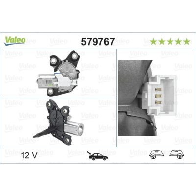VALEO Moteur essuie glace  579767 (X1)