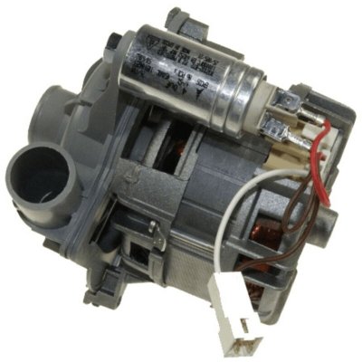 WHIRLPOOL Moteur + pompe de lavage, Lave-vaisselle, 481236158524 - 1