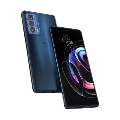 MOTOROLA Moto Edge 20 Pro T&eacute;l&eacute;phone Intelligent 6.7 FHD+ Snapdragon 870 12Go 256Go Android 10.0 Bleu
